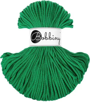 Produktbild von Bobbiny Junior 3 mm 100 m Jade Green Schnur