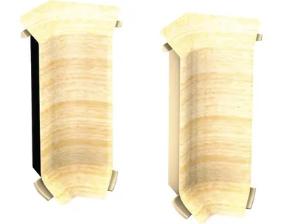 Produktbild von Prinz Innenecken für Hartschaum-Sockelleiste Ahorn 60 mm