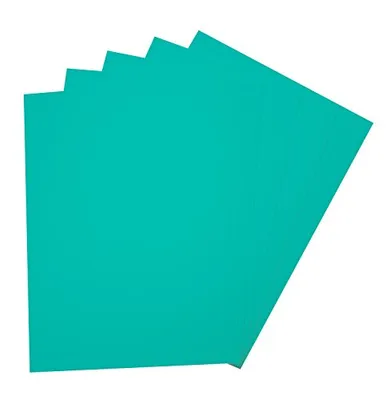 Produktbild von folia Moosgummi (B)290 x (H)400 mm smaragdgrün 2 mm 5 Stück