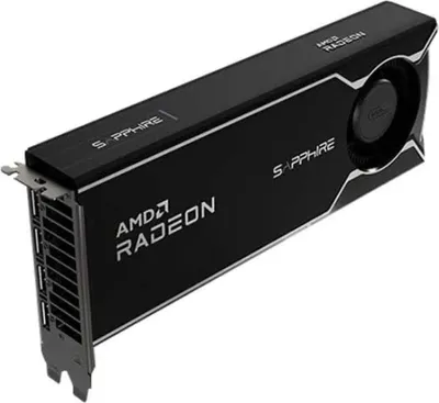 Produktbild von Sapphire AMD RADEON AI PRO R9700, Radeon AI PRO R9700, 32 GB, GDDR6, 256 Bit, PCI Express x16 5.0, 1 Lüfter