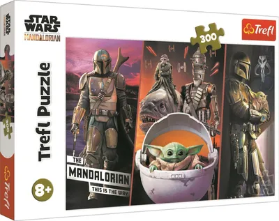 Image de Puzzle 300 Mysterious Yoda Star Wars Mandalorian Trefl 8+