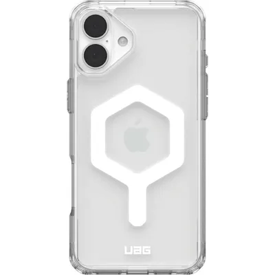 Produktbild von Urban Armor Gear Plyo, Cover, Apple, iPhone 16 Plus, 17 cm (6.7"), Transparent, Weiß