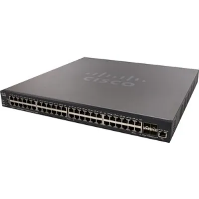 Produktbild von Cisco SX350X-52, Managed, L2+/L3, 10G Ethernet (100/1000/10000), Rack-Einbau, 1U