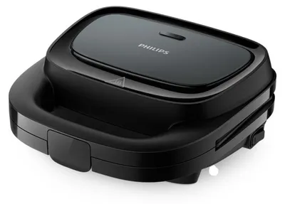 Image de Appareil à croque-monsieur Philips HD2331/90 série 3000 - 750 W, noir