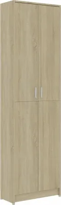 Produktbild von vidaXL Garderobenschrank Sonoma-Eiche 55x25x189 cm Holzwerkstoff