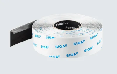Produktbild von Siga Fentrim IS 2, Klebeband abdichten Bauteilfugen, 25m 75mm x 25m