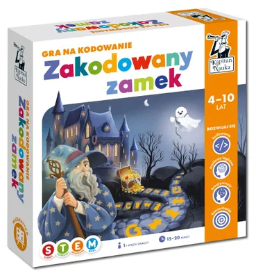 Obrázek produktu pro Zakodowany zamek Gra na kodowanie Kapitan Nauka