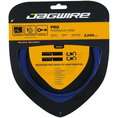 Produktbild von Jagwire Quick Fit Hydraulischer Bremsschlauch Blau Blau One Size