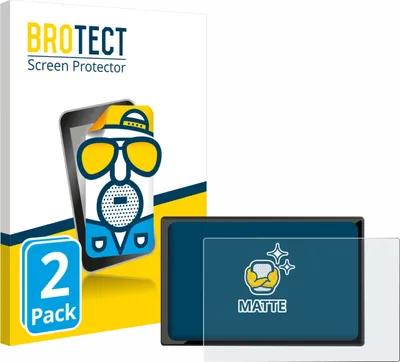 Produktbild von 2x BROTECT Schutzfolie für Carpuride W901 Pro 9" Displayschutz Displayschutzfolie Folie Matt Entspiegelungsfolie