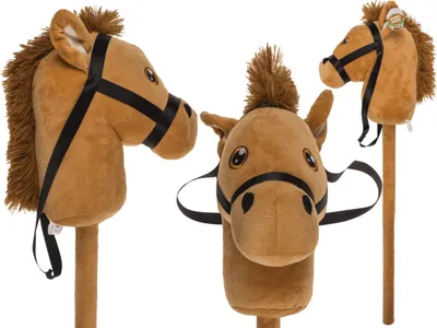 Produktbild von OOTB Hobby Horse Braunes Pferd. 75 cm