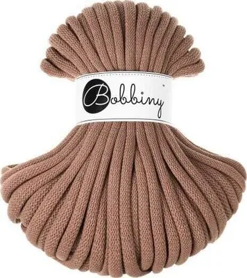 Zdjęcie produktu dla Bobbiny Jumbo 9 mm 30 m Mocha Mossa Sznurek