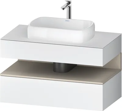 Produktbild von DURAVIT QA4731083180010 QTG KWTU WH Ek. 1000x550x600 Wß Mt. H