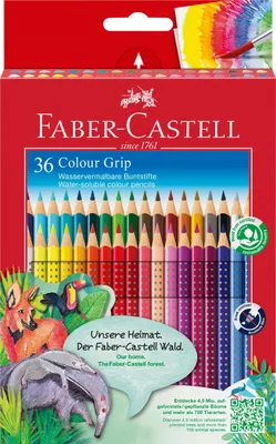 Produktbild von Faber-Castell 112442, Weich, Mehrfarbig, 36 Stück(e)