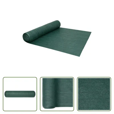 Produktbild von The Living Store Zaunblende Grün 1,8x50 m HDPE 195 g/m²