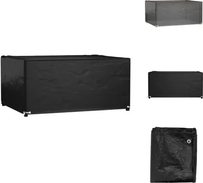 Zdjęcie produktu dla vidaXL Pokrowiec na meble ogrodowe 8 oczek 180x135x80 cm prostokątny - Pokrowce ochronne na meble ogrodowe