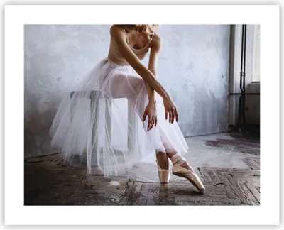 Produktbild von Poster - Poster ohne Rahmen - Ballerina Ballett Studio - 50x40 cm - Wand Bild - Wanddeko - Wandbilder - Kunstposter - Wandposter - Bilder - Kunstdruck - Wanddekoration - Wandbild - P2XAA50x40-4970