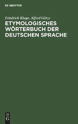 Produktbild von Etymologisches Wörterbuch der deutschen Sprache