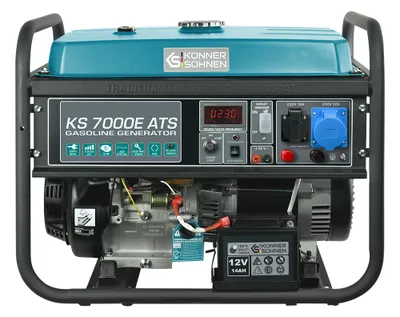 Produktbild von KS7000E ATS Stromerzeuger Strom generator Benzin Notstromaggregat 5.5 kW