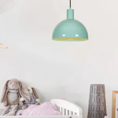 Immagine prodotto di Opviq, Sivani - MR - 993, lampadario, turchese, metallo, 30 x 30 x 117 cm