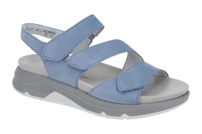 Produktbild von Gabor ROLLINGSOFT Damen Sandale - Sandaletten blau Freizeit NEU