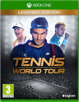 Produktbild von Bigben Interactive Tennis World Tour - Legends Edition, Xbox One, Multiplayer-Modus, E (Jeder), Physische Medien