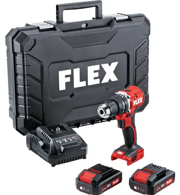 Produktbild von FLEX Akku-Schlagbohrschrauber PD 2G 18.0 EC LD/2.5 Set - 519057