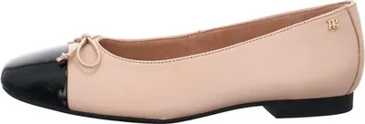 Produktbild von Paul Green Damen-Ballerina Beige-Schwarz, Farbe:beige/schlamm, UK Größe:31/2