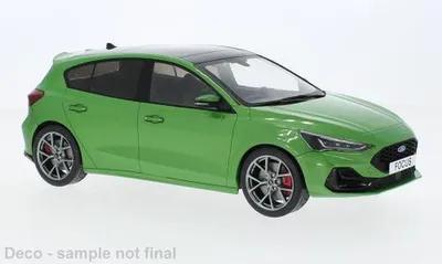 Produktbild von MCG MCG18452 - 1:18 Ford Focus ST, grün, 2022 - Neu