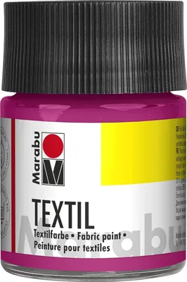 Produktbild von Marabu Stoffmalfarbe "Textil" magenta 50 ml