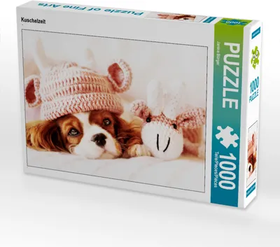 Produktbild von CALVENDO Puzzle Kuschelzeit | 1000 Teile Lege-Größe 64x48cm Foto-Puzzle für glückliche Stunden