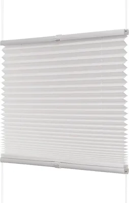 Produktbild von Plissee ohne Bohren in Weiß, Klemmfix Plisseerollo 50 x 130 cm