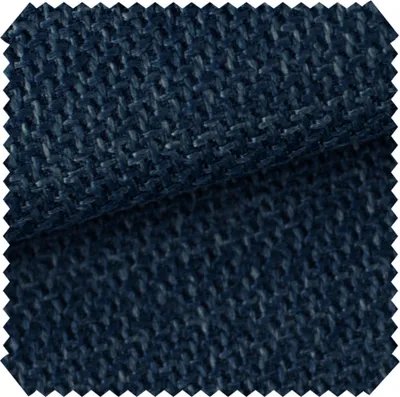 Produktbild von novely® OTTO - Grob Gewebter Polsterstoff - UV-Beständiger Möbelstoff - Melierter Struktur-Stoff - Pflegeleichte Meterware 1 lfm - Farbe: 18 Navy Dunkelblau