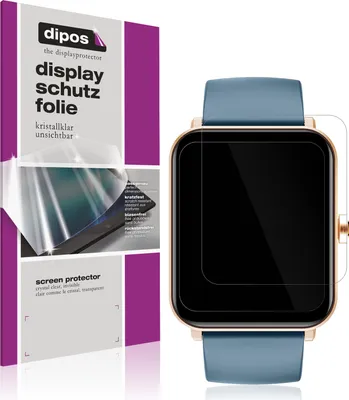 Zdjęcie produktu dla 2x osłona ekranu dla Huakua G50 Smartwatch przezroczysta folia ochronna wyświetlacza dipos