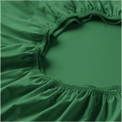 Produktbild von Estella  Zwirn-Jersey Spannlaken Größe 200x200 cm Farbe gras