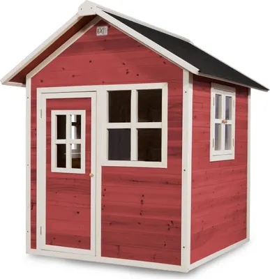 Produktbild von EXIT Loft 100 Holzspielhaus - rot