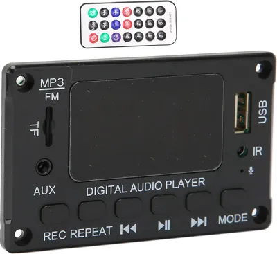 Zdjęcie produktu dla Moduł dekodera MP3 Bluetooth 2x40W Moduł dekodera MP3 z pilotem Moduł dekodera audio Radio FM do głośników