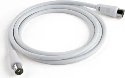 Immagine prodotto di Meliconi ANT2M Cavo Coassiale 2 m 9.5 mm per Antenna Bianco