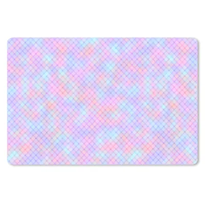 Produktbild von MuchoWow® Schreibtischunterlage Design - Geometrie - Rosa 60x40 cm - XXL Mauspad - Großes Mauspad