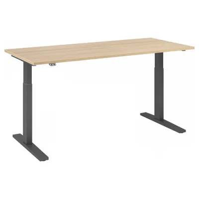 Obrázok produktu pre HAMMERBACHER Stôl Hammerbacher 1 800 x 700-1 200 x 800 mm (š x v x h) drevotrieska dub