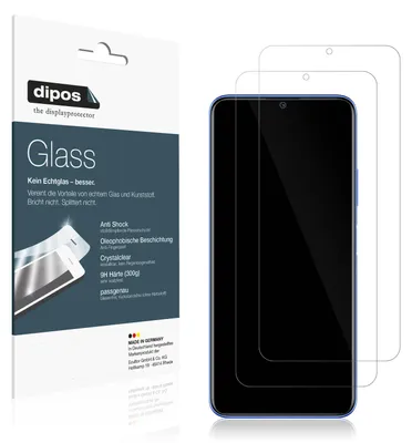 Obrázek produktu pro 2x ochranná fólie pro Huawei Nova Y70 - anti-shock 9H fólie dipos Glass plastové sklo