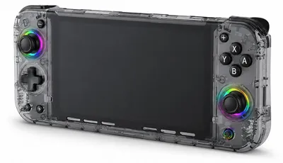 Produktbild von Für Nintendo Switch 6-Achsen Motion Controller mit RGB Schwarz