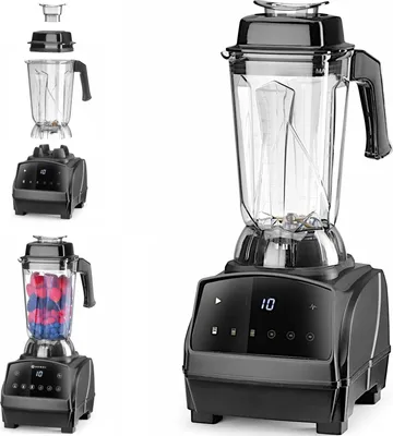 Zdjęcie produktu dla Blender barmański barowy elektroniczny 3 prędkości timer 2.5 l 1680 W