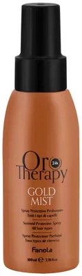 Produktbild von Fanola Oro Therapy Gold Mist Protective Spray – Schutz & Glanz für jeden Haartyp