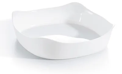 Image de Plat à gratin en verre opal, capacité de 1500 ml
