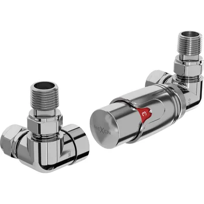 Zdjęcie produktu dla Mexen G00 Zestaw Termostatyczny Osiowy, Chrom, G 1/2", W903-900-01