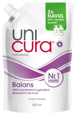 Imagen del producto de Unicura, Jabón Líquido para Manos, Refill (500 ml)