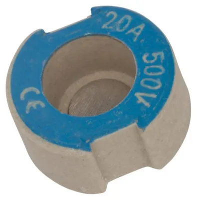Imagen del producto de Mersen 01657.020000 DII, 20A, D201253M, azul, conector roscado tipo D