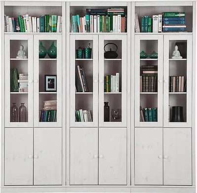 Produktbild von home24 Bücherwand - Kiefer Massiv - Typ E