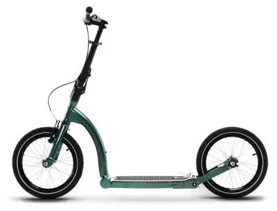 Immagine prodotto di Monopattino pieghevole Swiftyone MK4 con pneumatici ad alta pressione da 16 pollici, verde bosco, 8,3 kg
