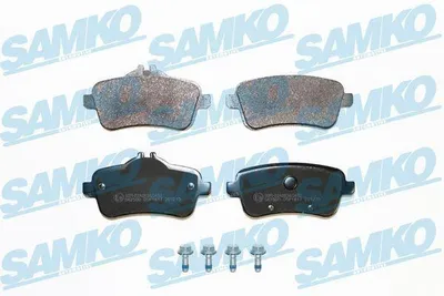 Produktbild von SAMKO Bremsbeläge Satz Hinten Bremsklötze passend für MERCEDES-BENZ M-Klasse (W166) 5SP1817